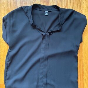 SHEIN Classic Black Blouse